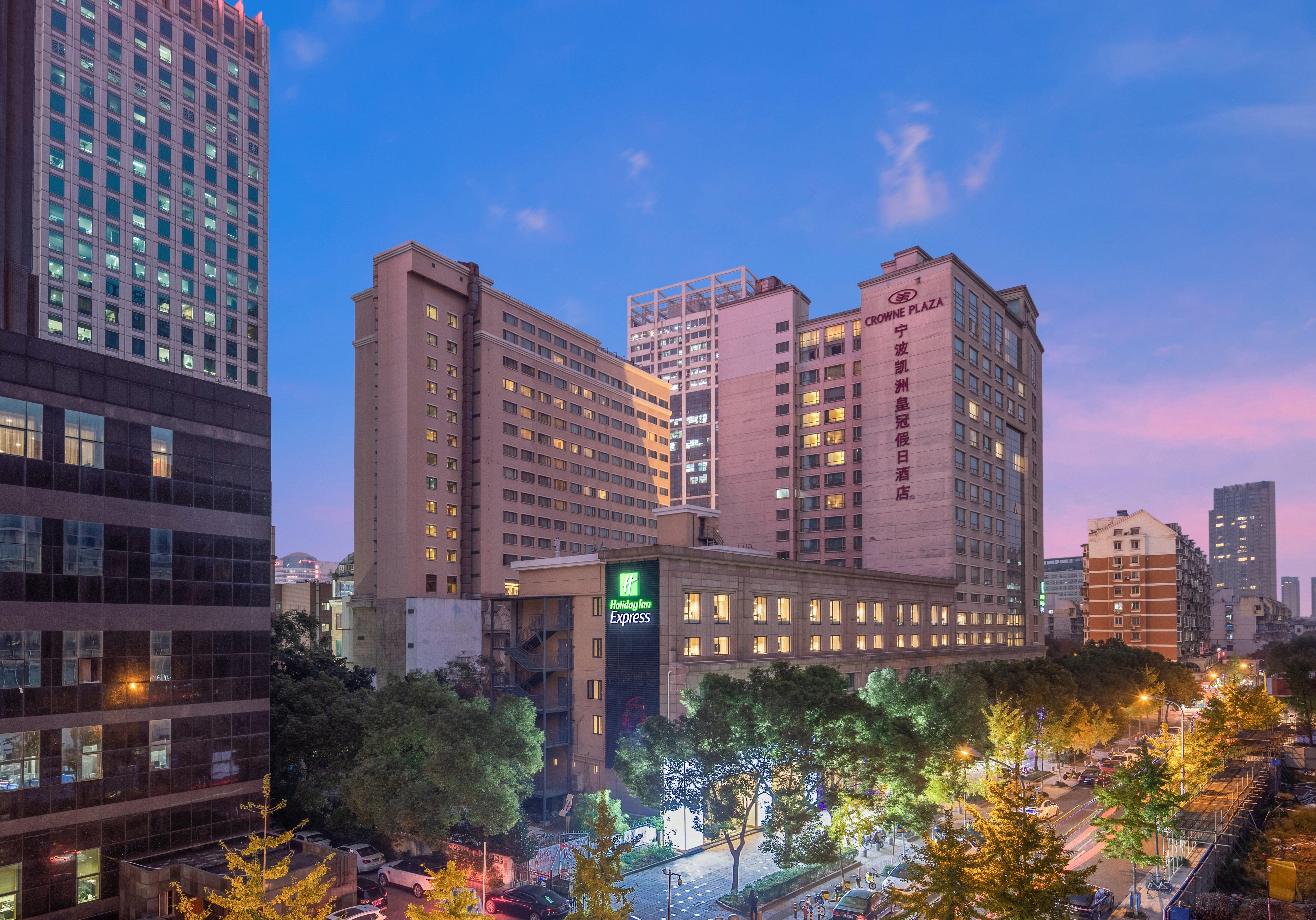 Holiday Inn Express Ningbo City Center By Ihg Exterior foto